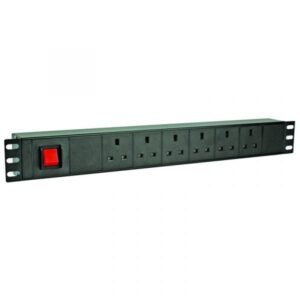 Zion 6-Way Rackmount PDU 16A (AZC-PDU-6P)