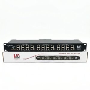 MO 12-Port Gigabit PoE Patch Panel